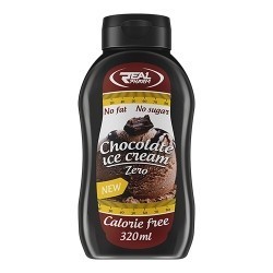 REAL PHARM Sauce Chocolate Ice Cream Zero 320 ml